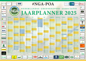 NGA-jaarplanner 2025 beschikbaar